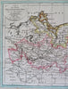 Brandenburg Altmark Neumark Prussia Pomerania Berlin Magdeburg 1818 Walch map