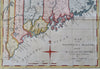 District of Maine Pre-Statehood 1802 Gridley map Thompson #9 w/ no York County