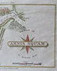 Annis Squam Harbor Ipswich Bay Massachusetts 1841 Blunt coastal survey map