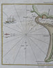 Annis Squam Harbor Ipswich Bay Massachusetts 1841 Blunt coastal survey map