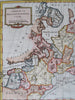 Russia in Europe Muscovy Novgorod Perm Baltic States White Sea 1760 Feuille map