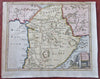 Syria Ancient World Antioch Palmyra Tripoli Damascus 1697 Cluverius map