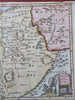 Syria Ancient World Antioch Palmyra Tripoli Damascus 1697 Cluverius map