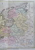 Seven United Provinces Low Countries Holland c. 1801 Oliver & Boyd rare map