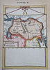 Grand Tartary Mongolia China Korea Siberia 1683 Mallet miniature map