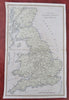 United Kingdom Navigation Canals Roads & Railways 1818 Findlay map