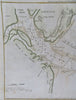 Sapello Island Georgia Pelican Shoals 1827 Hooker engraved coastal survey map