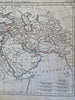 Ancient Greek World Persia Arabia No. Africa Sicily 1806 Glot historical map