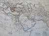 Ancient Greek World Persia Arabia No. Africa Sicily 1806 Glot historical map