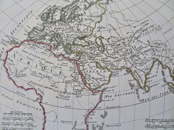 Ancient World Europe Africa Asia Arabia India 1806 Glot historical map