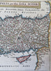 Ottoman Empire Anatolia Asia Minor Turkey Cyprus 1686 fine miniature map