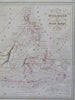 Malaysia Indonesia Philippines Borneo Celebes Java Sumatra 1846 Thierry map