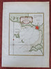 Taranto Apulia Southern Italy Fortifications Harbor 1760 Bellin engraved map