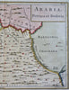 Holy Land Israel Palestine Arabia Syria Mesopotamia Jerusalem Antioch 1768 map