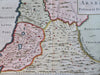 Holy Land Israel Palestine Arabia Syria Mesopotamia Jerusalem Antioch 1768 map