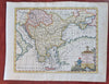 Ottoman Empire Austria-Hungary Balkans Serbia Albania Croatia 1770's Kitchin map