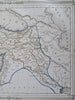 Eastern Ottoman Empire Anatolia Syria Armenia 1852 Levasseur hand colored map