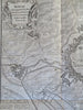 Douai Flanders France City Plan Fortifications c. 1745 engraved map