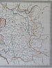 Poland Historical Borders Partition Lithuania Commonwealth 1846 historical map