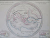 Ancient Greek World Argonauts Ulysses Homer Hesiod Orpheus 1846 historical map