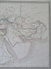 World of Herodotus Ancient Greece Persia North Africa 1846 historical map