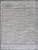 Kansas Wichita Kansas City Topeka Shawnee Lawrence 1887 large state map