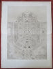 International World Center Theoretical Urban Plan c. 1913 Ernest Hebrard print