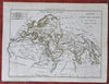 Ancient World Europe Africa Middle East India 1822 D'Anville historical map