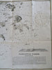 Marblehead Harbor Massachusetts Shipping Channels c. 1905 detailed coastal map