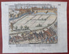 Antwerp Belgium 1616 city view van Egmont Phillip II Baudart military caravan