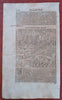 Avenches Lucern Lakes of Switzerland 1628 Munster Cosmography wood cut map