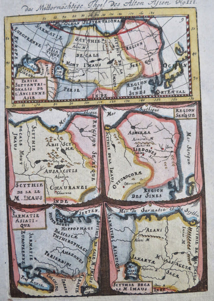 Scythia & Sarmatia Ancient World Asia 1719 Mallet map