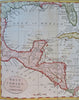 West Indies Caribbean Cuba Jamaica Puerto Rico Central America 1804 map