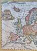 Europe Holy Roman Empire Ottomans France British Isles 1757 Jeffrys map