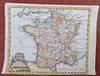 Kingdom of France Brittany Normandy Champagne Languedoc Paris 1757 Jefferys map