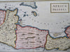 North Africa Libya Berenice Carthage Tunis 1768  Toms engraved historical map