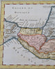 Central America Mexico Yucatan Honduras Guatemala 1754 Bellin engraved map