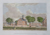 Harvard University Cambridge Massachusetts Ivy League 1834 Davis engraved print