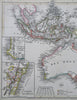 Australia Indonesia Java Sumatra Papua New Guinea Philippines 1849 engraved map