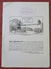 Wright's Indian Vegetable Pills Patent Medicine c. 1860's advertising leaflet