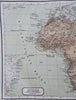 Africa Continent Abyssinia Cape Colony Algeria Congo Angola Tunis 1858-59 map