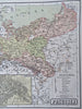 Prussia German Confederation Berlin Silesia Saxony Westphalia 1858-59 map
