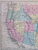 Western U.S. California Utah Salt Lake City Dakota Territory 1853 Lot x 2 maps