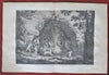 Tierra del Fuego Indigenous Family Ethnic View 1774 engraved Exploration print