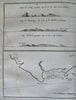 New Ireland Latangai Papua New Guinea 1774 engraved Exploration coastal map