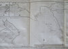 Port Gallant & Port Famine Magellan Strait 1774 engraved Exploration print