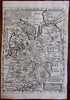 Russia Moscovy Finland c. 1725 Moll antique map Ukraine Lapland Crimea